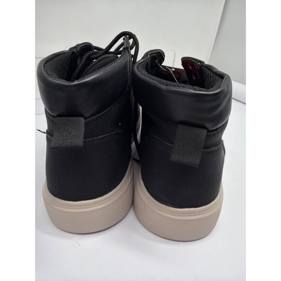 Deer Stags Mens 12M Kai Black Casual Ankle Boots Memory Foam Sim Leather - Picture 6 of 7